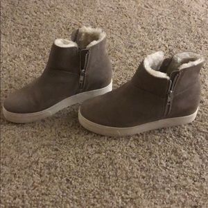 Steve Madden wedge booties